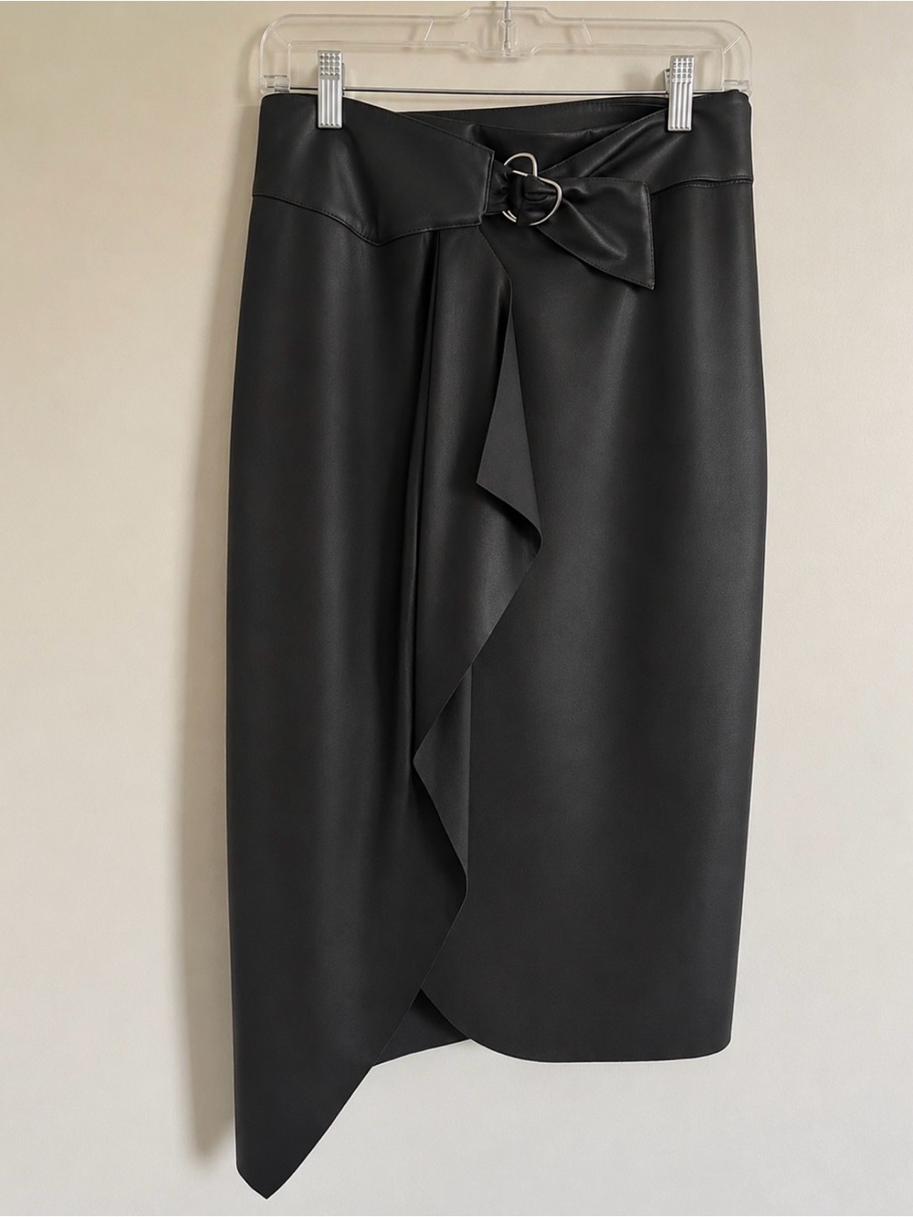 NWT Faux leather midi skirt - Picture 8 of 10